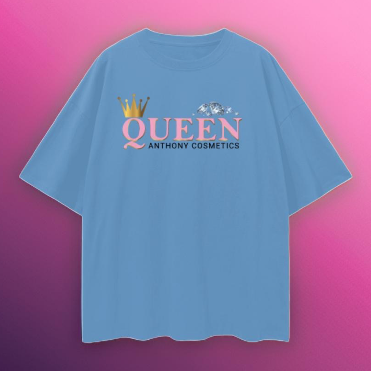 Queen Anthony Cosmetics oversized T-shirt 