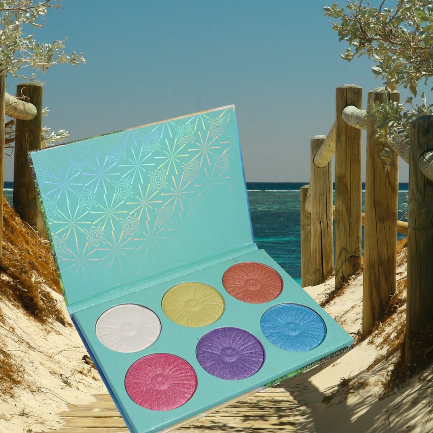 Beach Bum Bush and Highlighter Palette☀️