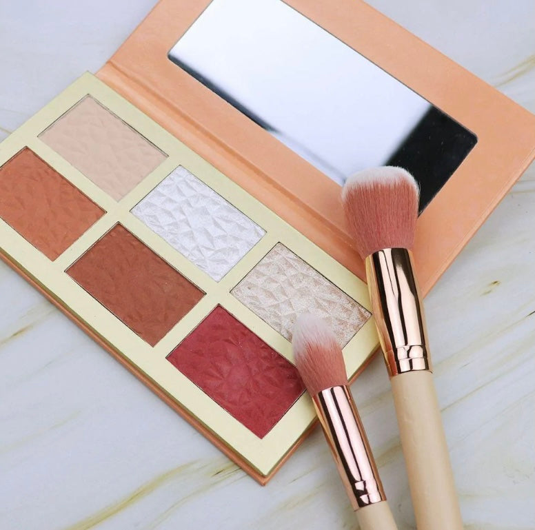 ☕️ Pumpkin Spice Highlight and Blush Palette 🎃