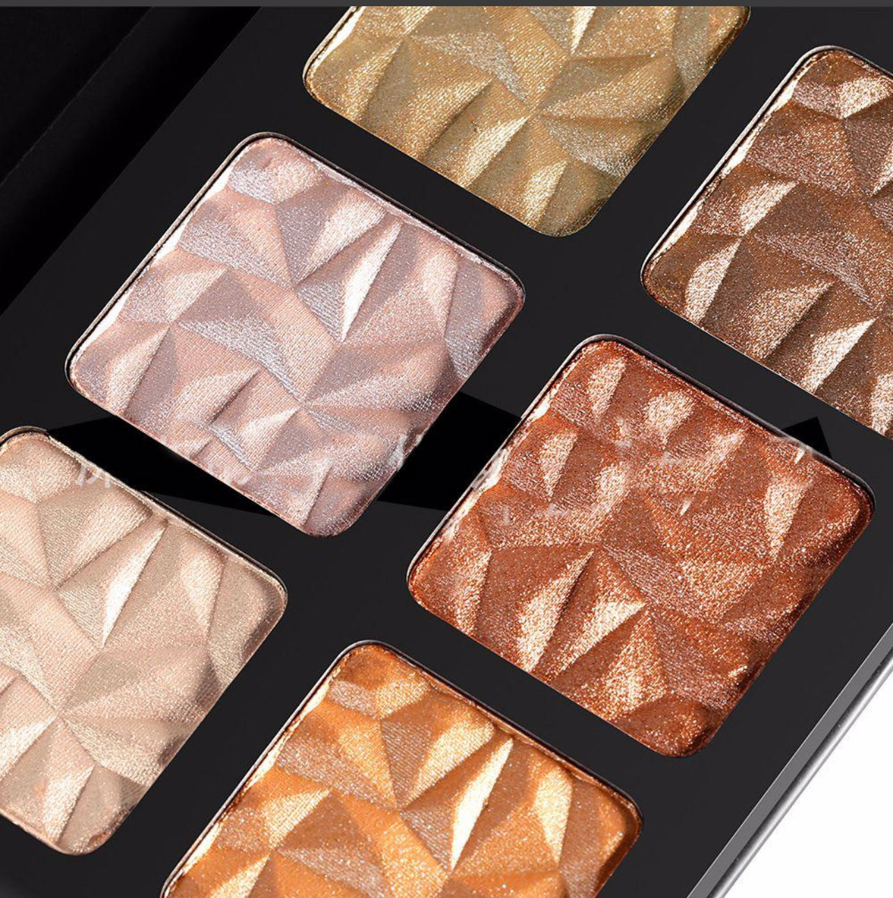 Autumn glow highlighting pallet