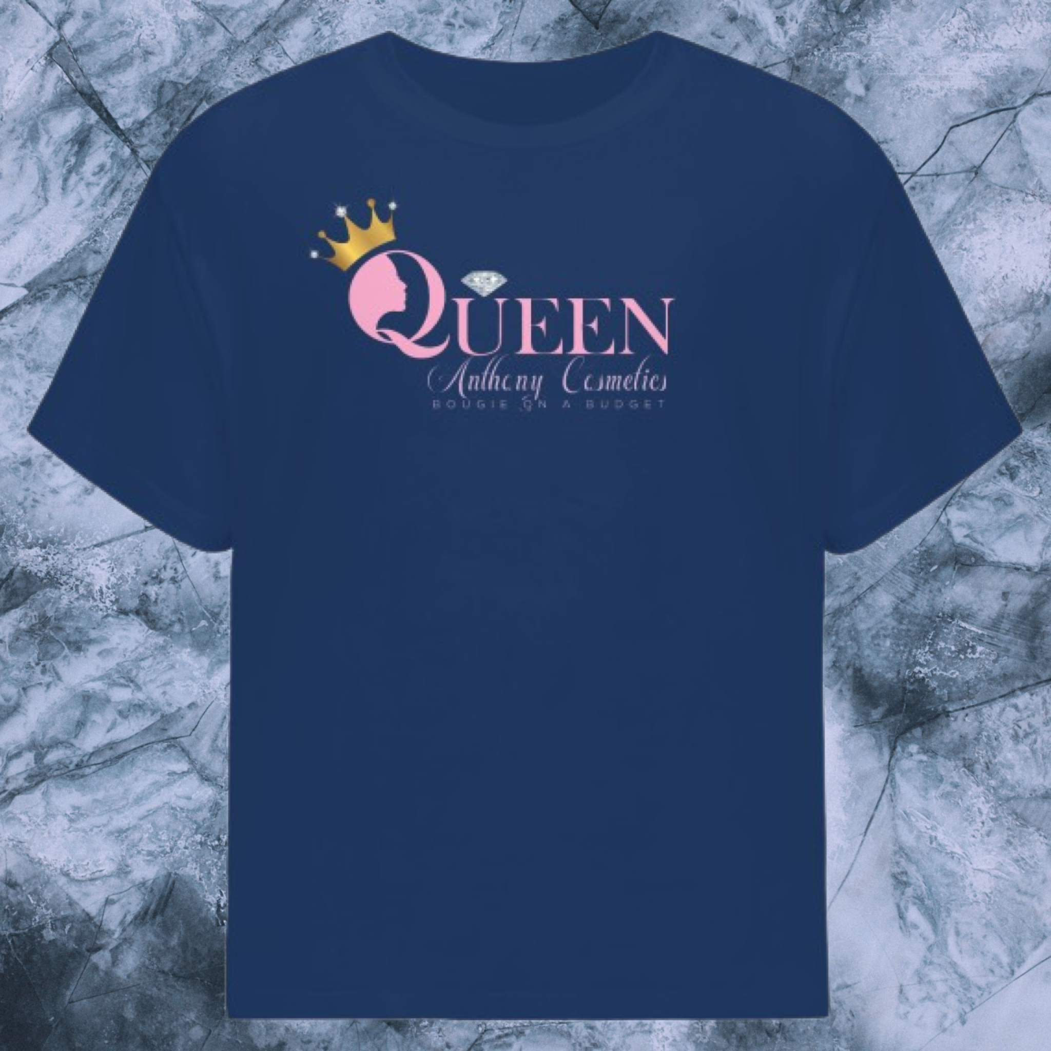 Queen Anthony Cosmetics Navy T-Shirt 💙